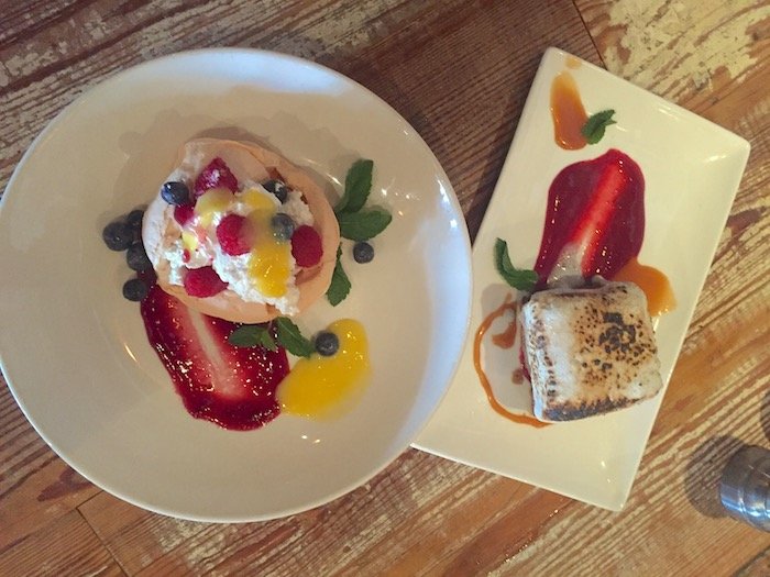 desserts at South Main Kitchen