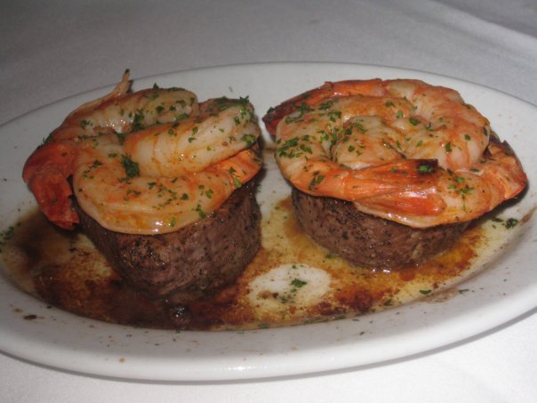 petite-filets-and-shrimp Ruth\'s Chris Tournedos - Filets and Shrimp