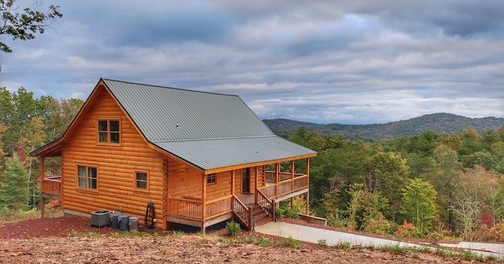 private cabin blue ridge roamilicious