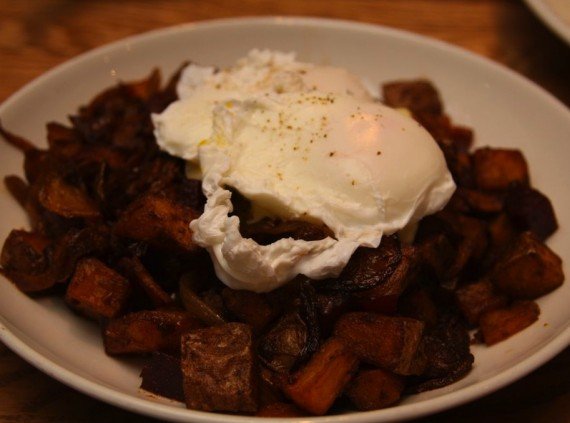 Cibo E Beve Red flannel hash