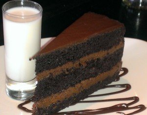 TWO chocolate cake