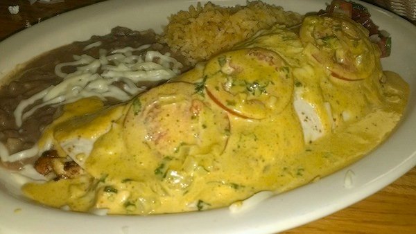 chicken a la albaca Habanero's Woodstock