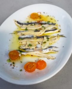 mediterranean anchovies at st. cecilia roamilicious