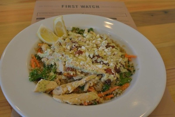 First Watch Pesto Chicken Power Bowl