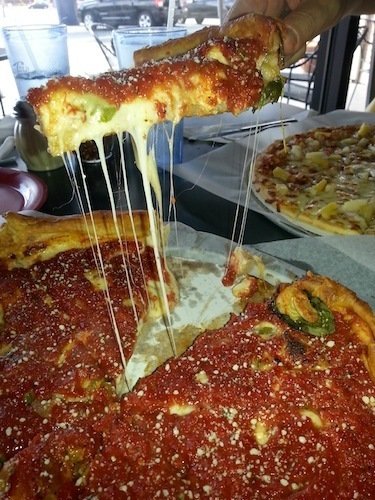 Nancy's Pizza Atlanta Deep Dish Pizza