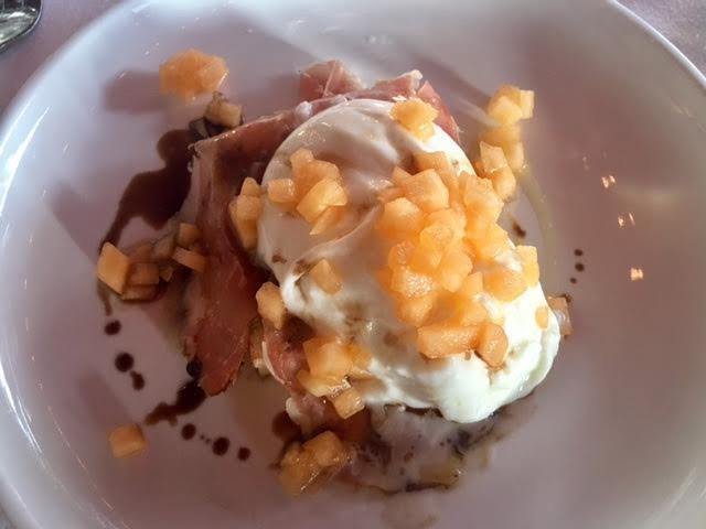 Davios restaurant burrata