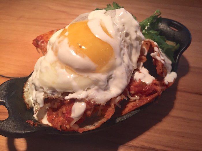 lobster chilaquiles