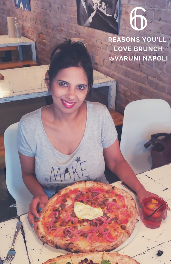 best brunch pizza Atlanta Roamilicious