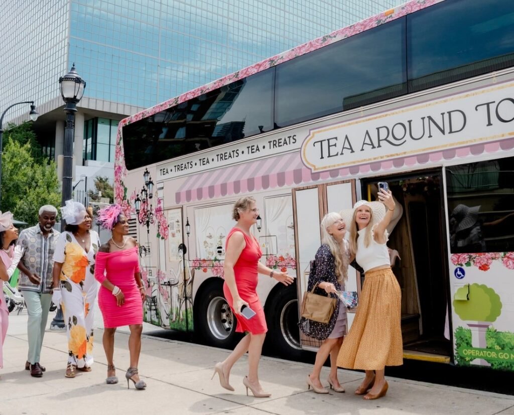 Tea Around Town Atlanta combines iconic city sights with indulgent tea, pastries, and a touch of Southern charm.